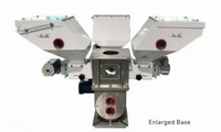 Mitex Double Hopper PLC Controlled Automatic Volumetric Doser Masterbatch Additives Feeder Plastic Injection Molding Machine