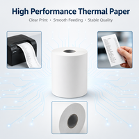 Kertas Thermal Roll Kertas Struk POS 35-80GSM 100% Pulp Kayu OEM Printing Grosir
