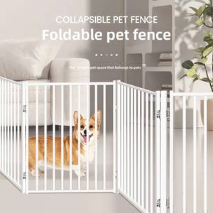 Petits et moyens chiens garde-corps pliable <span class=keywords><strong>barrière</strong></span> de porte pour animaux de compagnie cage de <span class=keywords><strong>chien</strong></span> clôture d'isolation rail de séparation parc pour <span class=keywords><strong>barrière</strong></span> de <span class=keywords><strong>chien</strong></span> - Product Image 1