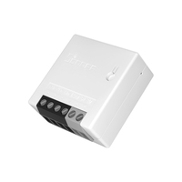 MiniR2 Smart Home Wifi Switch Module de mode bricolage 2 voies avec minuterie de commande vocale APP/LAN/Compatible avec les hôtels RVs utilisation en voiture en plein air