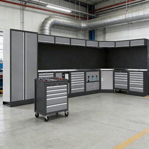 Gabinete de Herramientas Modular, Banco de Trabajo, Gabinete Metálico con Cajones, Gabinete Profesional, Gabinete de Cajones de Alta Resistencia, Estación de Trabajo Personalizada - Product Image 1