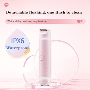 2 in 1 wiederauf ladbarer Rasierer für Frauen Elektrischer Bikini-Körpers ch neider Doppelkopf körper Lady <span class=keywords><strong>Shaver</strong></span> Schamhaars ch neider - Product Image 3