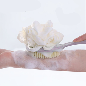 Eco-friendly Scrubber Skin Care Exfoliating <strong>Shower</strong> Loofah Mesh <strong>Cushion</strong> Bath Sponge Brush - Product Image 1