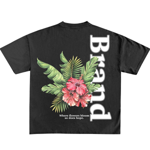 ผู้ผลิตเสื้อยืดแบรนด์ตามสั่ง คุณภาพสูง เสื้อยืดผู้ชายลายพิมพ์สำหรับฤดูร้อน ผ้าฝ้ายน้ำหนักเบา สไตล์ลำลอง สตรีทแวร์ เสื้อยืดผู้ชาย - Product Image 5
