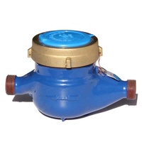 Compteur d'eau multi-jets IP68 32 mm à corps en fonte moulée sous pression, prix usine OEM