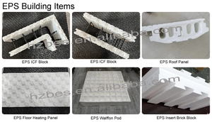 Trung Quốc Nhà cung cấp Bes Chất lượng cao EPS bọt xốp chân không hình thành máy cho cách điện icf khối Bảng điều khiển dây chuyền sản xuất - Product Image 6