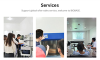 BIOBASE CHINA Testador de Jarros para Tratamento de Água, Modelo de Mesa BJT-6, com 6 Cestos, Instrumento de Teste de Jarros de Bancada para Laboratório