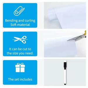 Agenda quotidien tableau blanc collant autocollants amovibles tableau blanc effaçable à sec pour réfrigérateur mural calendrier de Plan hebdomadaire - Product Image 3