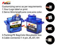 Micro Servo SG90 9G con Mecanismo de Seguridad para Máquina de Lavado, para Receptor de Control Remoto de Helicópteros y Cuadricópteros RC, para Niños