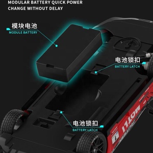 2024 새로운 전기 Led 빛 플랫 실행 4WD 표류 합금 4X4 <span class=keywords><strong>7.4V</strong></span> 원격 제어 드리프트 RC 레이싱 카 취미 차량 장난감 성인용 - Product Image 5