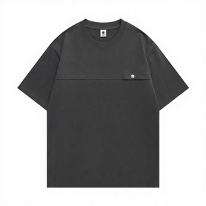 Camisetas Oversize para Hombre al por Mayor, 100% Algodón de Alto Gramaje 245gsm, Color Liso, Hombro Caído, Lisas - Product Image 5