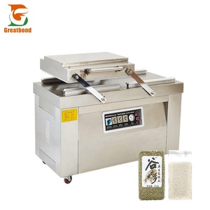 เครื่องซีลสูญญากาศแบบอัตโนมัติอเนกประสงค์สำหรับอุตสาหกรรมอาหาร รุ่น DZ400 500 CE แบบสองห้อง - Product Image 5