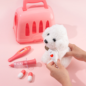 Jouets de docteur pour animaux de compagnie 2024, nouveaux jouets vétérinaires pour chiens, animaux de compagnie, enfants, kit de jeu de docteur pour enfants, jouet pour filles - Product Image 3