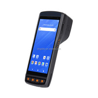 Ordinateur portable robuste tout-en-un 5,5 pouces avec écran tactile capacitif double, IP65, 4G WIFI, lecteur de codes-barres 2D, RFID NFC, Palm OS DP55 Intel