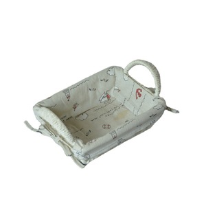 Woven Basket Rectangle White <b>Handmade</b> Storage Basket For <b>Clothes</b> And Miscellaneous Items From Shandong - Product Image 2