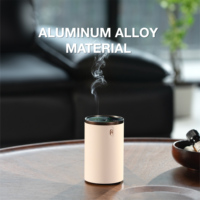 Diffuseur d'arômes de voiture intelligent portable rechargeable, diffuseur d'huiles essentielles sans eau pour la maison, diffuseur de parfum électrique