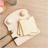 Planche à découper pliable en bois de hêtre, nouvelle conception, écologique, antibactérienne, pour petit-déjeuner, œufs, pain, avec logo gravé, pour fromage