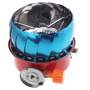 Siêu nhẹ tự động ngoài trời Cắm Trại Di động bếp nướng Windproof với hợp kim nhôm bếp đầu butan nhiên liệu thả vận chuyển - Product Image 3