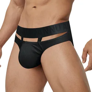 Haute qualité Boxer grosse bite coton Nylon Shorts Sexy hommes doux Gay hommes sous-vêtements Boxer slip
