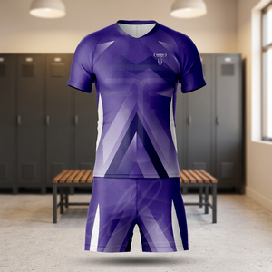 Camiseta de Fútbol Personalizada de Manga Corta, Camiseta Deportiva Transpirable de Secado Rápido, Ropa Deportiva Retro para Entrenamiento de Equipo, Lista para el Juego - Product Image 4