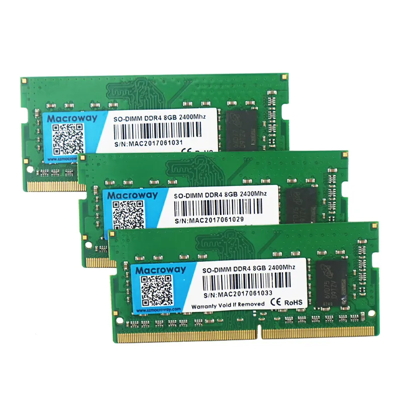 Toptan DDR3 RAM DDR4 4GB 8GB 16GB DDR3L Memoria dizüstü 1333 1600 2400 2666 2133 RAM 204pin sodimm bellek dizüstü