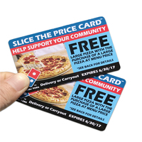 Carte de fidélité en PVC imprimée en couleur, carte de membre personnalisée en plastique, carte de réduction, carte prépayée pour entreprise