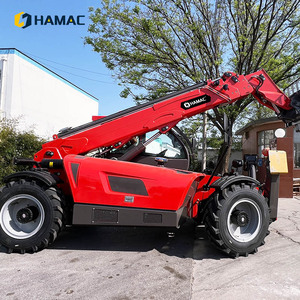 Chariot télescopique HT3510 de 3,5 tonnes, 10 m, 3500 kg, 10 mètres, chariot élévateur télescopique 4x4 tout-terrain avec certification CE - Product Image 3