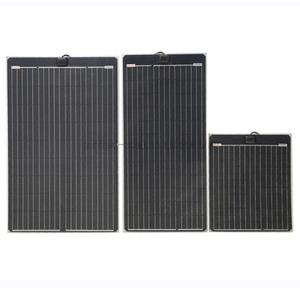 Panneaux solaires monocristallins Sunfield SFED-F130M 55W 100W 130W pour bateaux, <span class=keywords><strong>camping</strong></span>-cars, Hetero-Junction HDT <span class=keywords><strong>12</strong></span> <span class=keywords><strong>Volts</strong></span> semi-flexibles en gros - Product Image 1