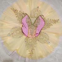 Jm530 Tutu de ballet classique pour enfants, tenue de performance pour filles ballerines
