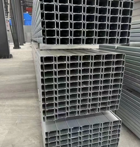 Profesyonel Üretici Çelik Lip Kanal <span class=keywords><strong>c</strong></span> Profili Galvanizli Çatı Kirişleri Dayanıklı Çelik U Kanal - Product Image 1