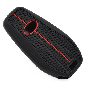 Funda Protectora de <span class=keywords><strong>Silicona</strong></span> Negra para <span class=keywords><strong>Llave</strong></span> de Coche, Resistente, Suave e Impermeable, con 4 Botones, para Reemplazo de Llaves de Vehículos - Product Image 6