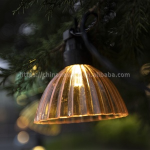 IP65 impermeabile esterno LED luce stringhe giardino matrimonio e primavera estate paralume in acrilico con LED caldo - Product Image 4