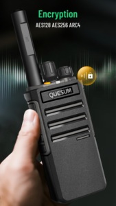Radio portable QUANSHENG MX5 DMR, design robuste, CE FCC IP68 GPS UHF 5W - Product Image 4