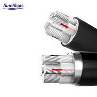 Cable de Alimentación de Bajo Voltaje de Cobre SinoShine de China para Construcción Industrial, Aislamiento XLPE, Revestimiento de PVC, Venta al por Mayor