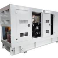 Groupe électrogène diesel silencieux de 65 kW à 280 kW pour les centres logistiques frigorifiques et les stations de télécommunications