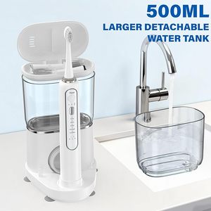 Meilleures ventes 2025 : Hydropulseur dentaire portable sans fil et <span class=keywords><strong>brosse</strong></span> à dents électrique pour le nettoyage des dents - Product Image 3