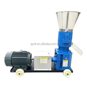 Trang trại sử dụng hộ gia đình nhỏ hướng dẫn sử dụng pelletized gia cầm chăn nuôi động vật Thức ăn viên Máy Mill cho gia cầm chăn nuôi granulator