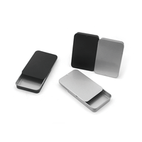 Petite mini boîte de conserve en métal portable de qualité alimentaire, vide, bon marché Boîte d'emballage pour capsules de bonbons Boîte personnalisée en fer blanc à l'haleine et à la menthe