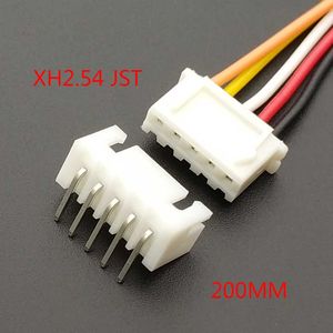 10 pcs xh 2.54 jst מחבר חוט כבל כבל 20 ס "מ ארוך 26awg 2/3/4/5/6/7/8/9/10/11/12p + xh 2.54 להתחבר לחבר-במחט כיפוף - Product Image 5