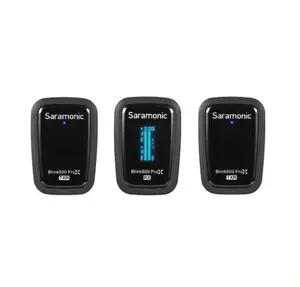 Saramonic Blink 500 Pro X <span class=keywords><strong>B2</strong></span> Sistema de micrófono Lavaliers con clip inalámbrico para <span class=keywords><strong>2</strong></span> personas de <span class=keywords><strong>2</strong></span>,4 GHz para cámaras - Product Image 1