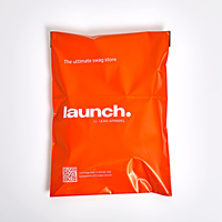 Sacs d'expédition en polymail personnalisables, emballage en plastique, emballage personnalisé pour vêtements