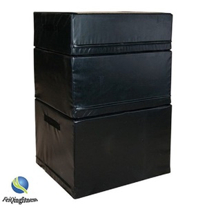 Venta al por mayor de alta calidad de ejercicios de salto personalizados 3 en 1 cajas de entrenamiento de culturismo de espuma suave Plyo <span class=keywords><strong>Box</strong></span> - Product Image 6