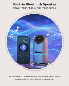 <span class=keywords><strong>Station</strong></span> de charge 3-en-1 pour plusieurs appareils, support de charge avec haut-parleur intégré portable - Product Image 6