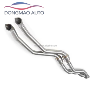Convient pour <span class=keywords><strong>BMW</strong></span> <span class=keywords><strong>125i</strong></span> 128i <span class=keywords><strong>E82</strong></span> 3.0T 2008-2012 Ss304 Acier inoxydable Échappement automobile Échappement haute performance - Product Image 1