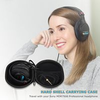 Estuche Rígido de Viaje Personalizado OEM ODM de EVA para Auriculares Beats, Bolsa Protectora de Transporte y Almacenamiento