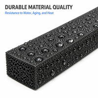 Profilé de joint en caoutchouc mousse EPDM silicone de forme personnalisée Marque