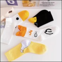 Logo personnalisé imprimé respirant femmes cheville chaussettes tricoté longueur de l'équipage avec la conception animale sur le corps manchette usage quotidien saison d'automne