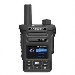 Radio PoC intelligente 4G-T70 ANYSECU avec carte SIM, écran, GPS, WiFi, Bluetooth, Zello, RealPTT, L837 - Product Image 1