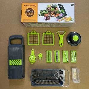 16 in 1 Multifunctional Fullstar Hand <strong>Vegetable</strong> <strong>Chopper</strong> with Container Kitchen Accessories Slicer Cutter Onion <strong>Chopper</strong> Dicer - Product Image 3