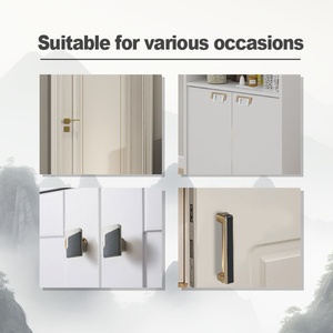 Manijas de Palanca con Cerradura de Embutir para Muebles de Interior Modernos de Lujo, para Cocina, Cómoda, Dormitorio, Sala de Estar y Cajones - Product Image 6